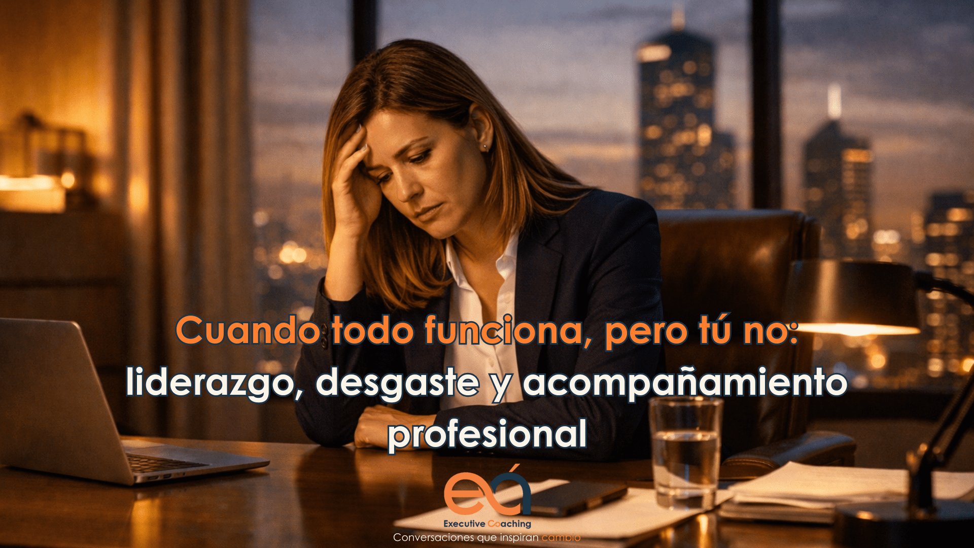 Cuando todo funciona, pero tú no: liderazgo, desgaste y acompañamiento profesional