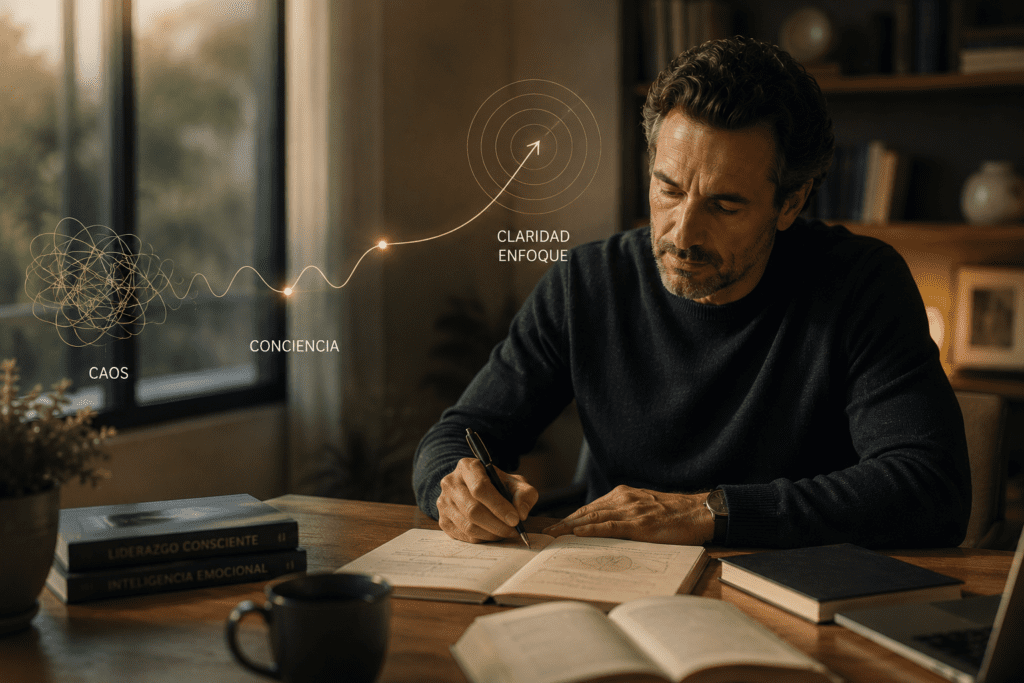 Líder desarrollando su adaptabilidad y crecimiento